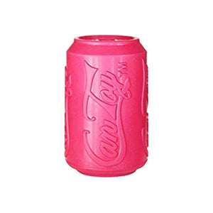 SodaPup Puppy Can Dog Toy, Pink