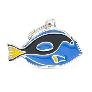 MyFamily Surgeonpoissones Médaille d'identification pour animaux de compagnie