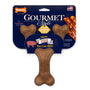 Nylabone Gourmet Style Strong Wishbone Bacon Dog Toy
