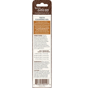 Tropiclean Enticers Peanut Butter & Honey Teeth Cleaning Gel for Dogs