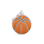 MyFamily Charms Basketball Pet ID Tag