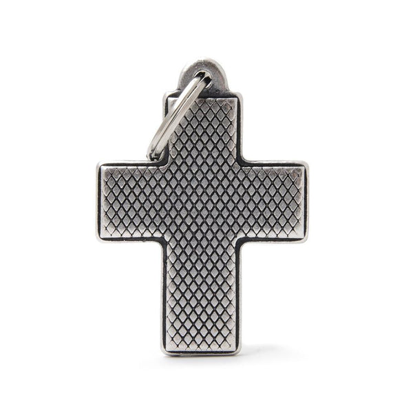 MyFamily Bronx Cross Crox Rhombus Pet ID Tag
