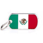 MyFamily Flags Mexico Pet ID Tag, Medium