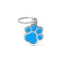 MyFamily Classic Paw Pet ID Tag, Light Blue