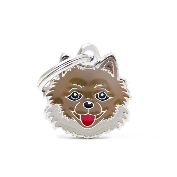 MyFamily Friends Pomeranian Pet ID Tag, Medium