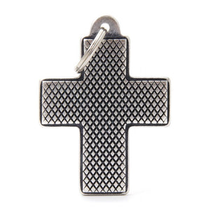 MyFamily Bronx Rhombus Cross Pet ID Tag