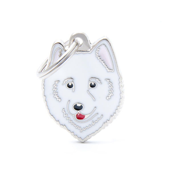 MyFamily Friends Samoyed Pet ID Tag, Medium