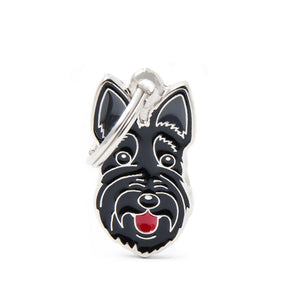 MyFamily Friends Scottish Terrier Pet ID Tag, Medium