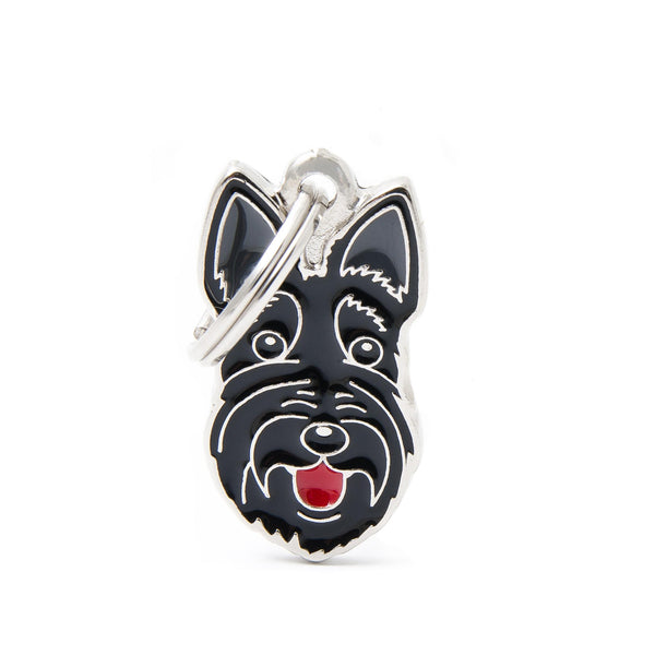 MyFamily Friends Scottish Terrier Pet ID Tag, Medium
