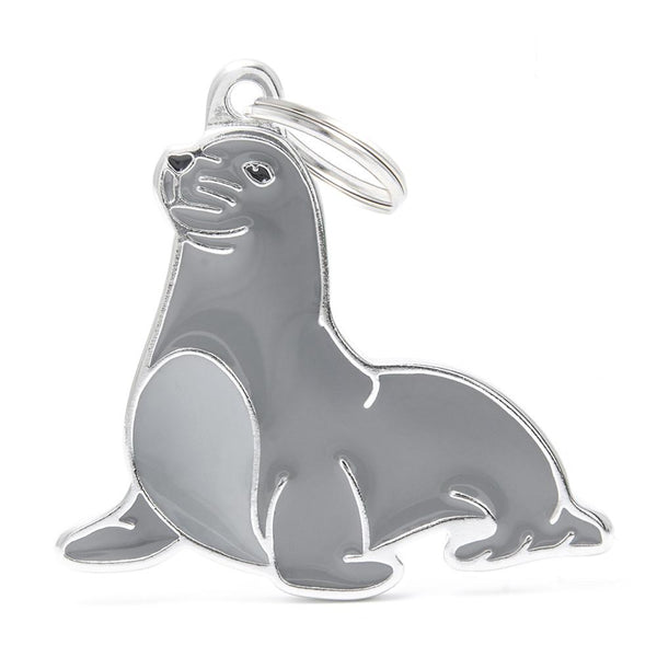 MyFamily Wild Seal Pet ID Tag, Medium