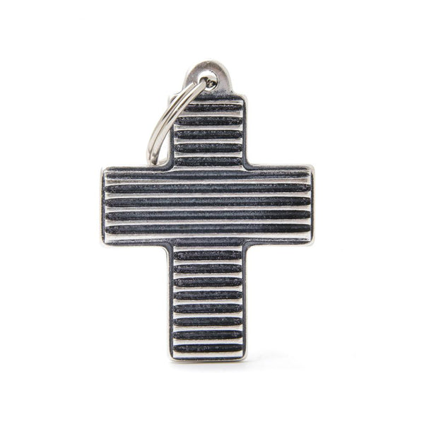MyFamily Bronx Shutter Cross Pet ID Tag