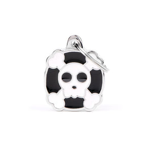 MyFamily Charms Skull Pet ID Tag