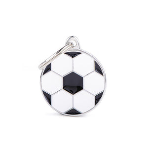 MyFamily Charms Soccer Ball Pet ID Tag