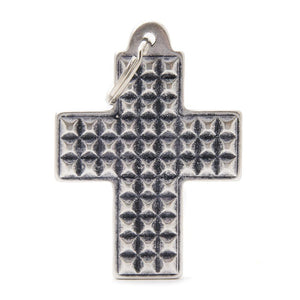 MyFamily Bronx Studs Cross Pet ID Tag