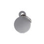 MyFamily Basic Aluminum Circle Pet ID Tag, Grey