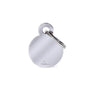 MyFamily Basic Chrome Circle Brass Pet ID Tag