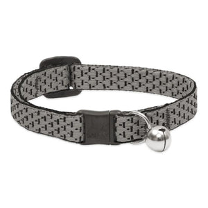 Lupine Pet Collier de sécurité Eco avec clochette pour chats, Granite, 1/2-po x 8-12-po