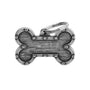 MyFamily Bronx Bone Futuristic Pet ID Tag