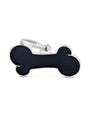 MyFamily Classic Bone Pet ID Tag, Black