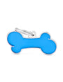 MyFamily Classic Bone Pet ID Tag, Light Blue