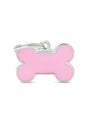MyFamily Bone Pet ID Tag, Pink