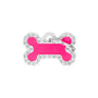 MyFamily Glam Bone Pet ID Tag, Pink