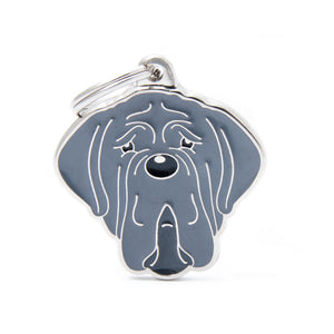 MyFamily Friends Neapolitan Mastiff Pet ID Tag, Medium