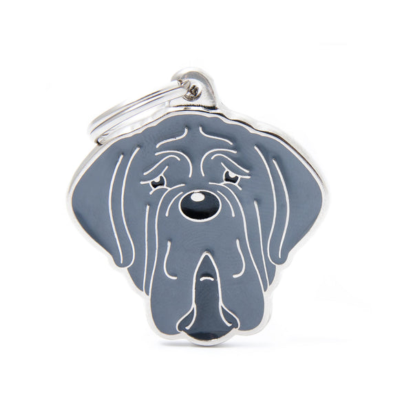 MyFamily Friends Neapolitan Mastiff Pet ID Tag, Medium