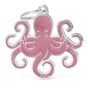 MyFamily Wild Octopus Pet ID Tag, Medium