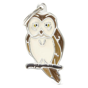 MyFamily Wild Owl Pet ID Tag, Medium