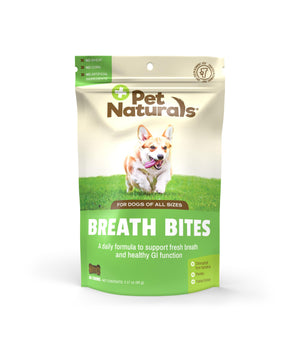 Pet Naturals Breath Bites Dog Chews, 60 count