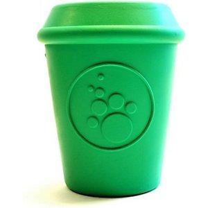 SodaPup Coffee Cup Treat Dispenser Dog Toy, Green