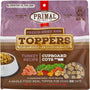 Primal Toppers Garniture alimentaire lyophilisée à base de dinde crue pour chiens et chats