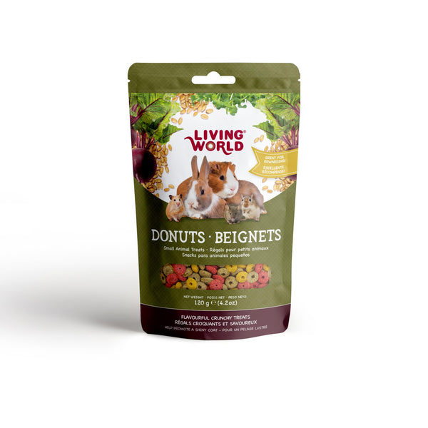 gâteries pour petits animaux Living World Donuts