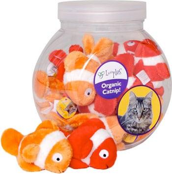 Loopies Gold Fish Catnip Cat Toy