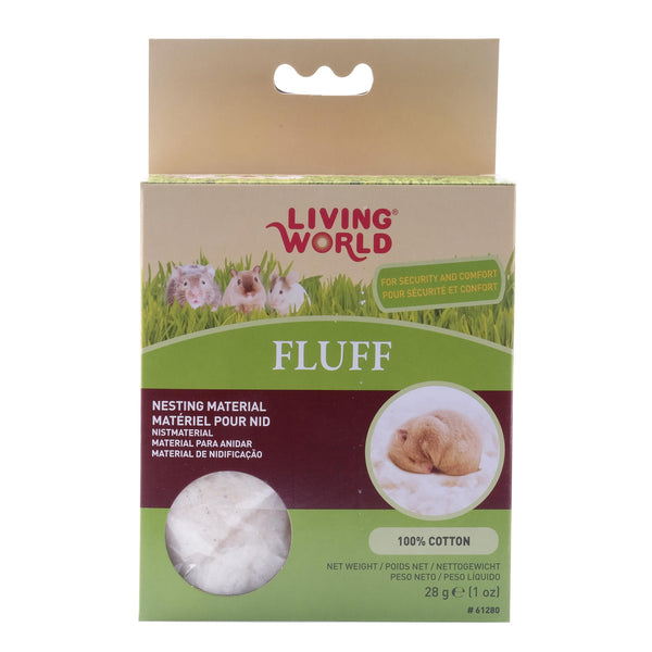 Living World Fluff Cotton Bedding for Hamsters