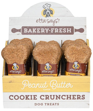 Etta dit! Cookie Crunchers Gâteries pour chiens au beurre d'arachide