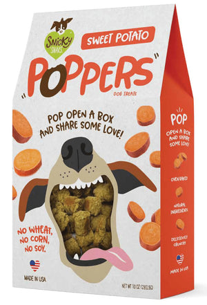 Snicky Snaks Poppers Sweet Potato Dog Treats