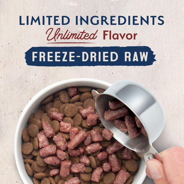 Natural Balance Limited Ingredient Beef & Brown Rice Recipe Freeze-Dried Raw Dog Food