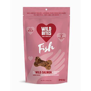 Wild Bites Wild Salmon with Unsweetened Coconut Air-Dried Dog Treats