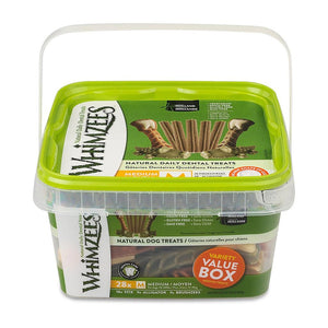 Whimzees Variety Box Dental Dog Treats