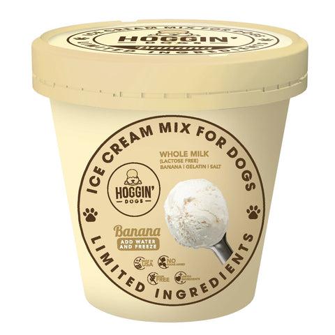 Puppy Cake Hoggin' Dogs Ice Cream Mix Banana Flavored Dog Treats