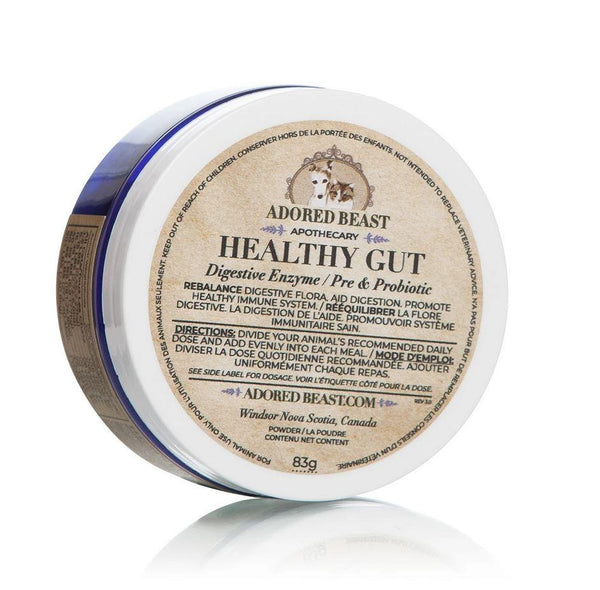 Adored Beast Apothecary Healthy Gut Digestive Enzyme Pre & Probiotic for Dogs & Cats (CA)