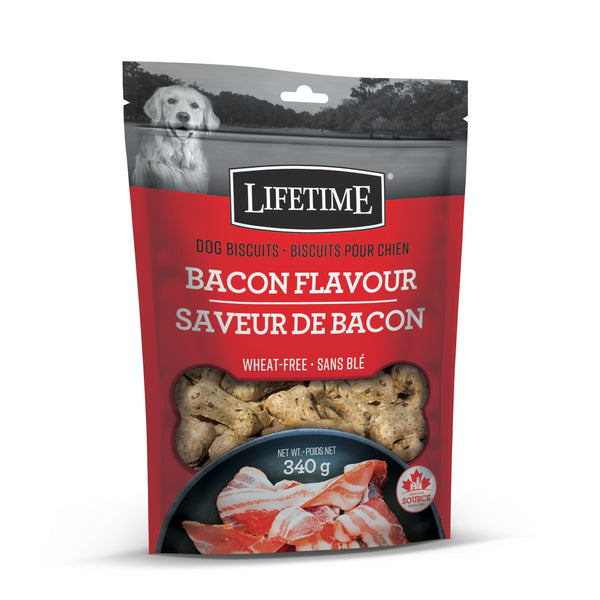 Lifetime Bacon Flavor Biscuits Dog Treats