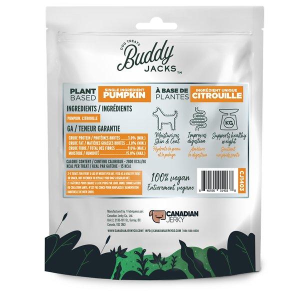 Canadian Jerky Co Buddy Jack's Pumpkin Grain-Free Dog Treats