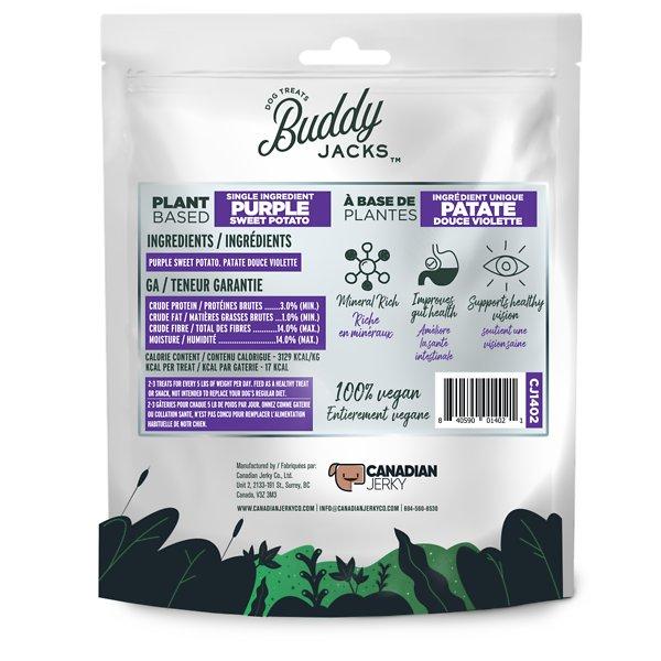 Canadian Jerky Co Buddy Jack's Purple Sweet Potato Grain-Free Dog Treats