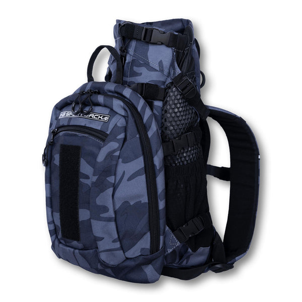 K9 Sport Sack PLUS 2 Backpack Dog Carrier, Camo Blue