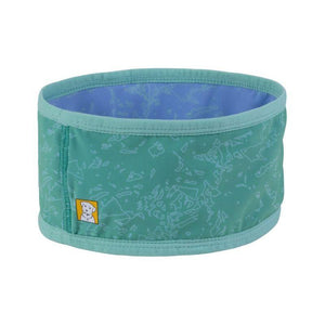 Ruffwear Swamp Cooler Neck Gaiter for Dogs, Aurora Teal/Heliotrope Purple