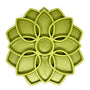 SodaPup Plateau d’enrichissement eTray avec design Mandala, distributeur lent pour chiens, Vert