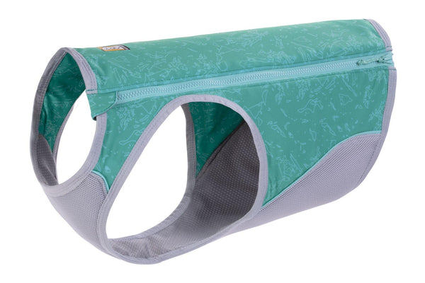 Ruffwear Swamp Cooler Zip Vest for Dogs, Aurora Teal